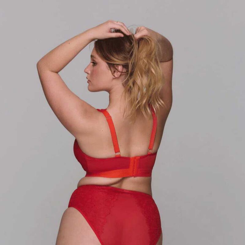 Lemonade Dolls Synergy Fuller Cup Bra - Goji Berry & Orange image number 1